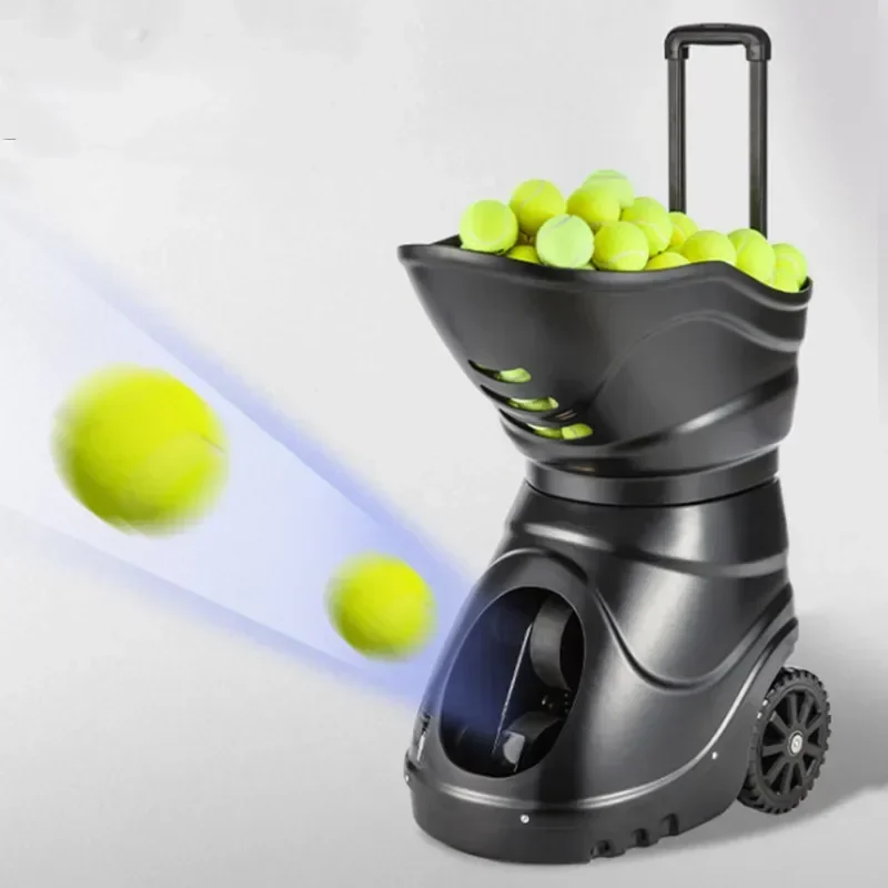 Tennis service machine trainer automatic launch exerciser intelligent ball throwing professional partner