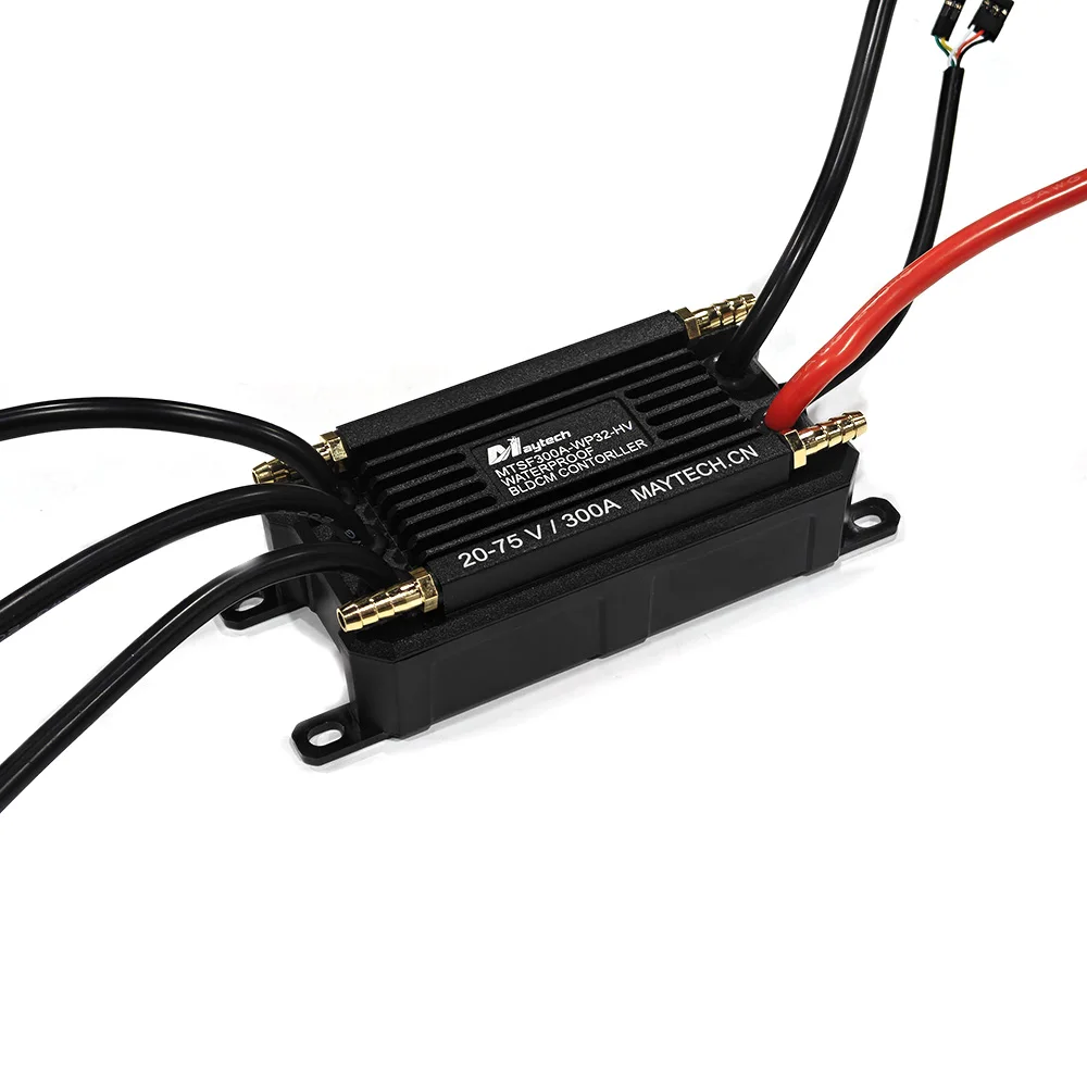 Maytech Efoil مقاوم للماء ESC 75 فولت 300A وحدة تحكم في السرعة الكهربائية قابلة للبرمجة لقارب Eboat Esurf SUP