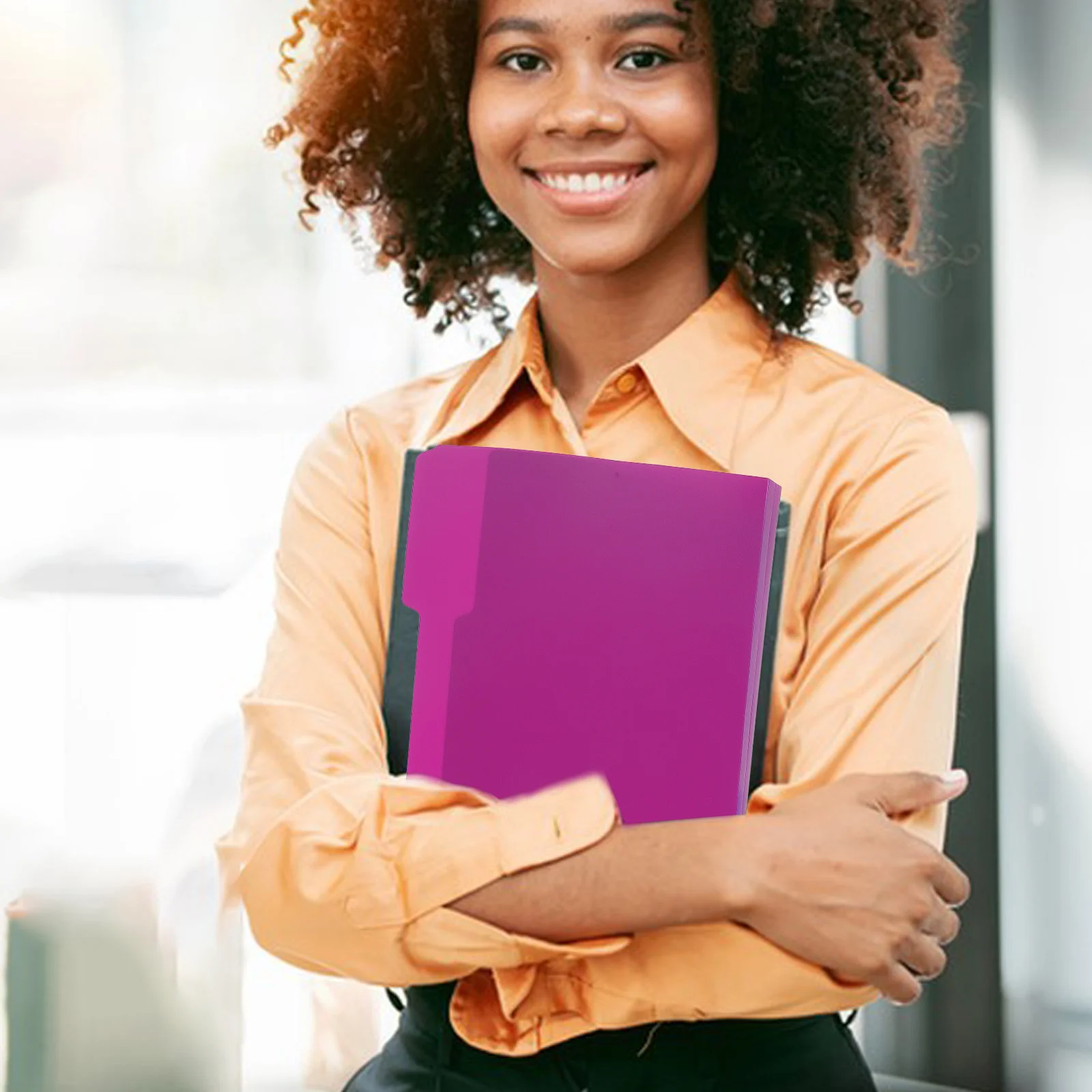 18Pcs Plastic File Folders Wearresistant Creative Design Document Organizer Multifunction File Folders Plastic