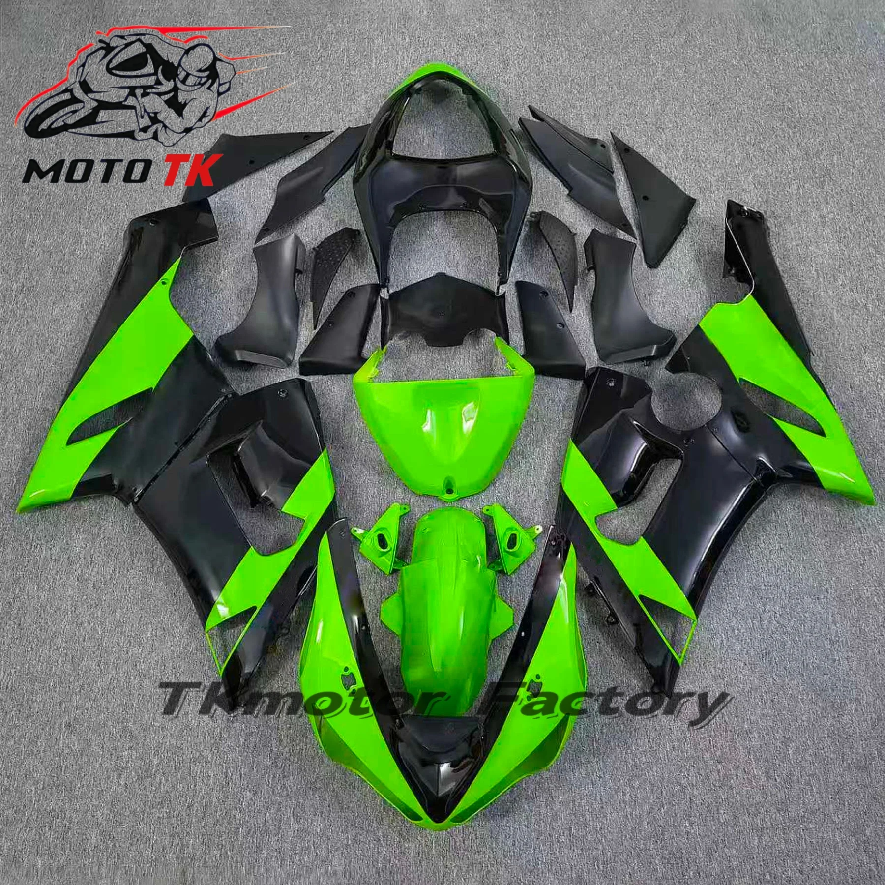 Multiple Choice Motorcycle Fairing Kits For Kawasaki Ninja ZX-6R 05 06 ZX 6R ZX6R 636 2005 2006 ABS Black Bodywork Set