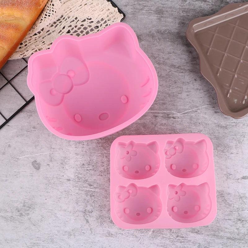 DIY Plastic Animal Cat Mould Kids Sandwiches Cutter And Sealer Maker Dough/Cookie Press Pastry Tools