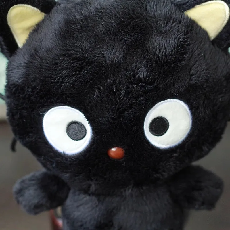 Chococat Plush Doll Soft Toy Cartoon Black Cat Stuffed Animals Kawaii Cute Anime Plushie Baby Kids Toys for Children Girls Gifts