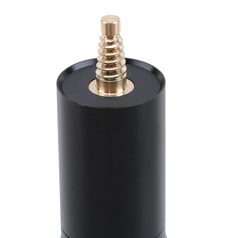 อลูมิเนียมบิลเลียดสระว่ายน้ําสนุ๊กเกอร์ Cue Telescopic ปรับ Extension Butt Rod Bar กีฬา Extender Telescopic Extension ใหม่