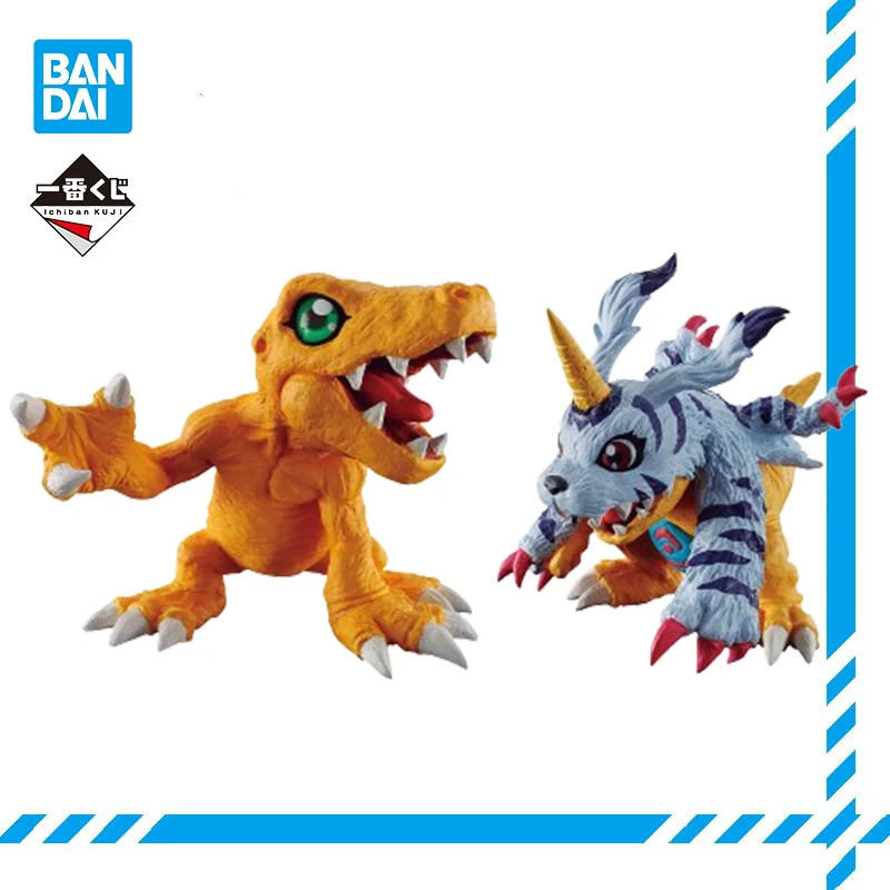 

In Stock Banpresto Ichiban Kuji Anime Digimon Adventure Agumon Gabumon War Greymon Original Figure Boxed Collectible Decoration