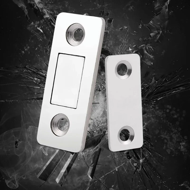 Strong Magnetic Cabinet Catches Ultra-Thin Door Magnets Stops Invisible Adhesive Drawer Magnet Catch for Kitchen Closet Closer - view 6