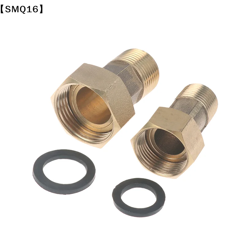 1/2 Inch 3/4 Inch Tap Water Meter Pump Adapter Male To Female Threaded Fitting Coupler Connector For Water Meter【SMQ】