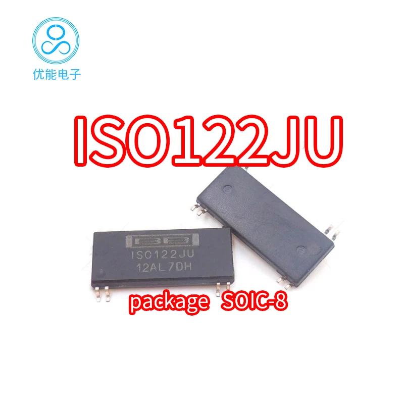 ISO122U ISO122JU imported chip packaging SOIC8 precision isolation amplifier chip ISO122