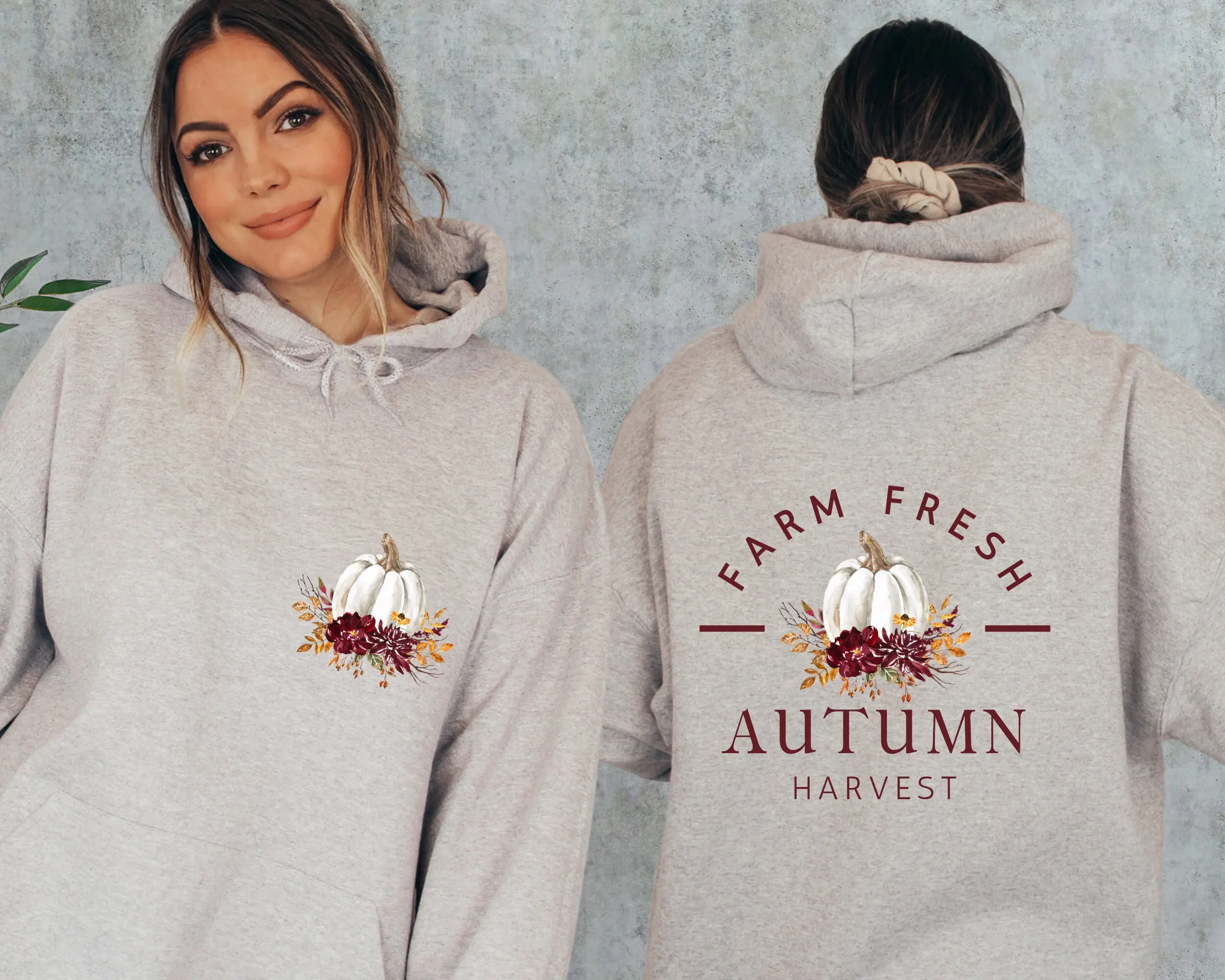 

Толстовка с капюшоном Farm Fresh Autumn Harvest, мужская и женская толстовка с длинными рукавами, пуловер Y2k, топы, осенне-зимняя одежда, толстовки