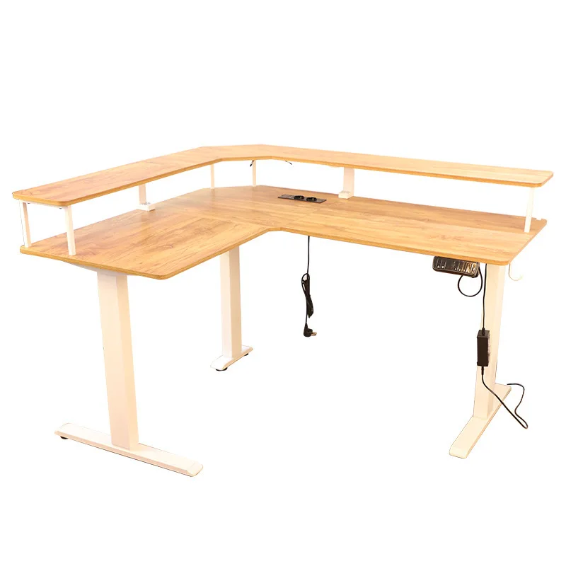 Electric lifting desk, office storage, home lifting computer desk