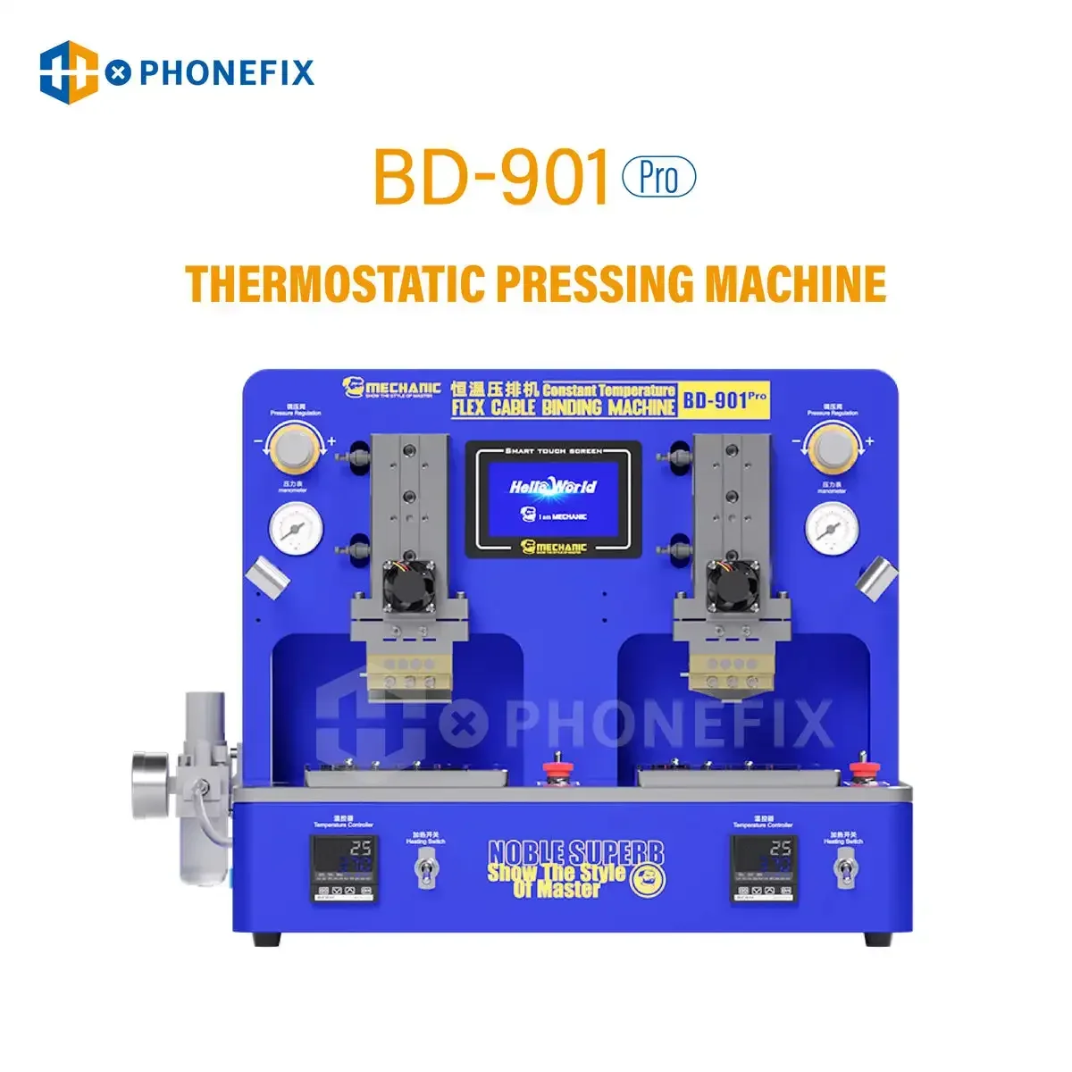 Mechanic BD-901 Thermostatic Flex Cable Bonding Machine for Mobile Phone Watch Camera LCD Screen Wiring Double Pressing Station