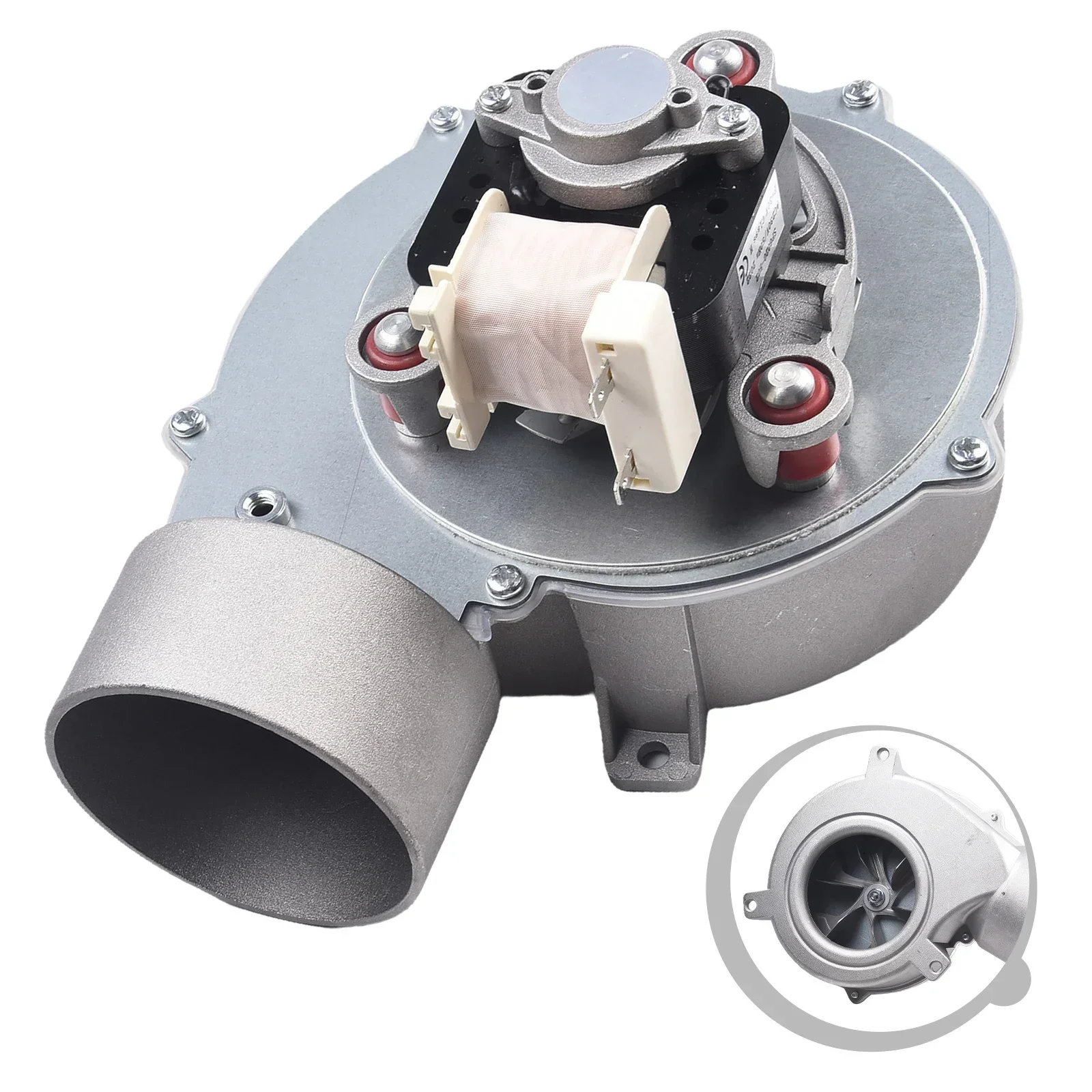 1pc 30W Fireplace Blower Fan High Temperature Resistance Low Noise 220v Boiler Fan Replacement Accessories