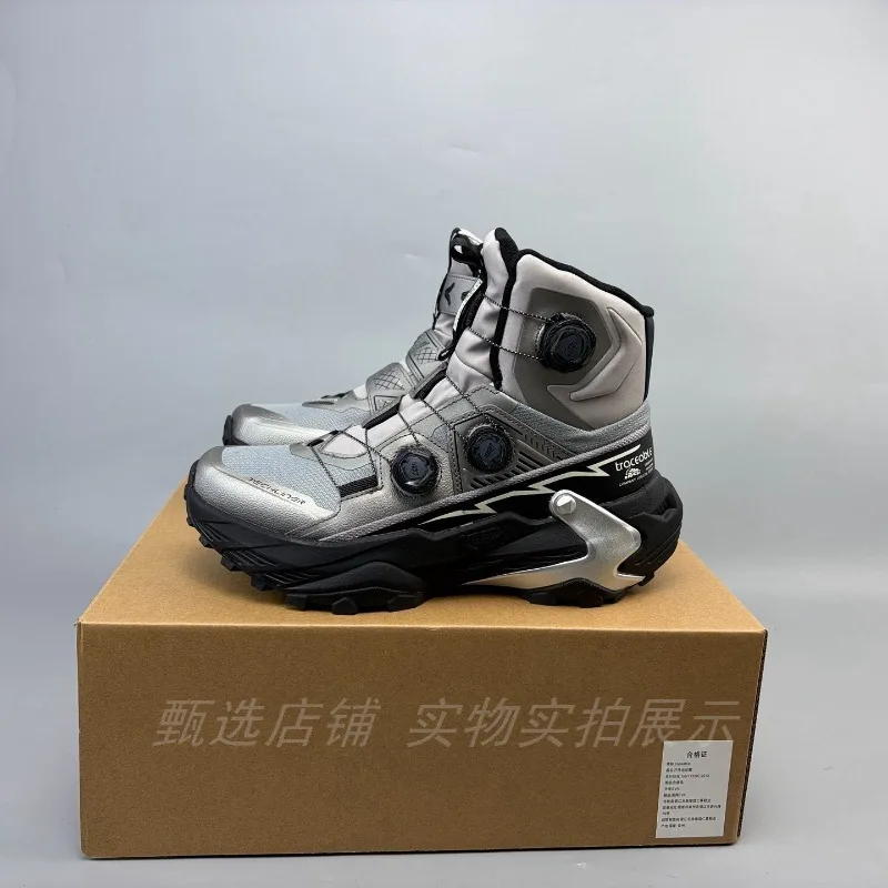 Original Brand Designer Quick Lacing Trekking Sneakers Top Quality Autumn/Winter Mountaineering Boots Anti Slip Hiking Shoe