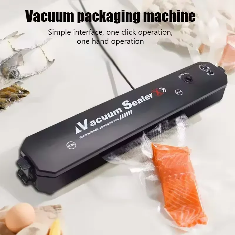 Portable Home Vacuum Food Sealing Kitchen Helper 220V Automatic Packaging Machine Food Vacuum Sealing Machine