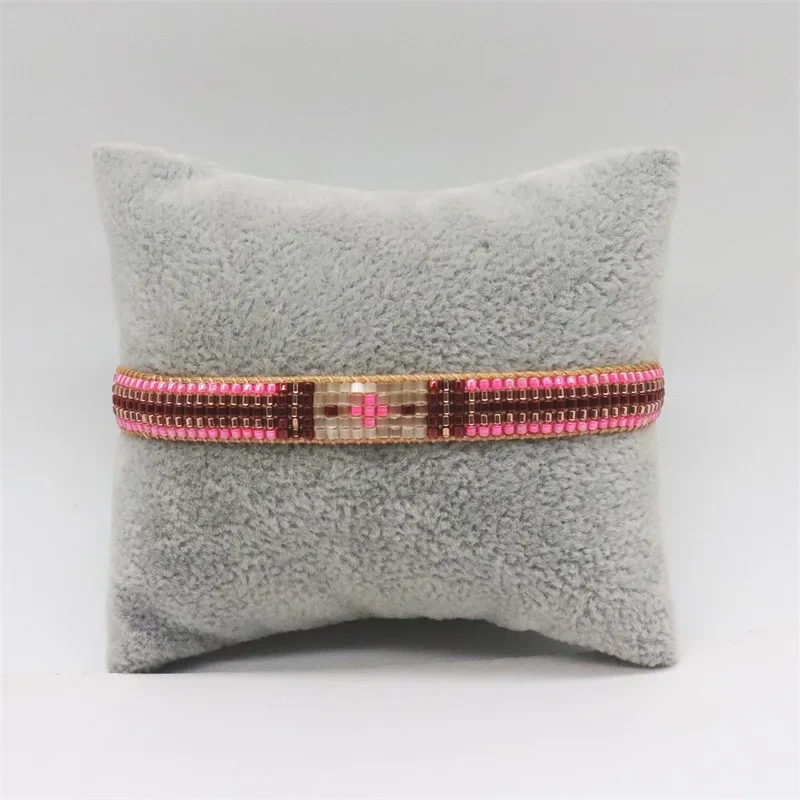 ALIYA New Arrive Miyuki Beaded Bracelet Fashion Shiny Rhinestone Jewelry High Quality Pulsera 2022 Bohemia Bracelets Wholesale