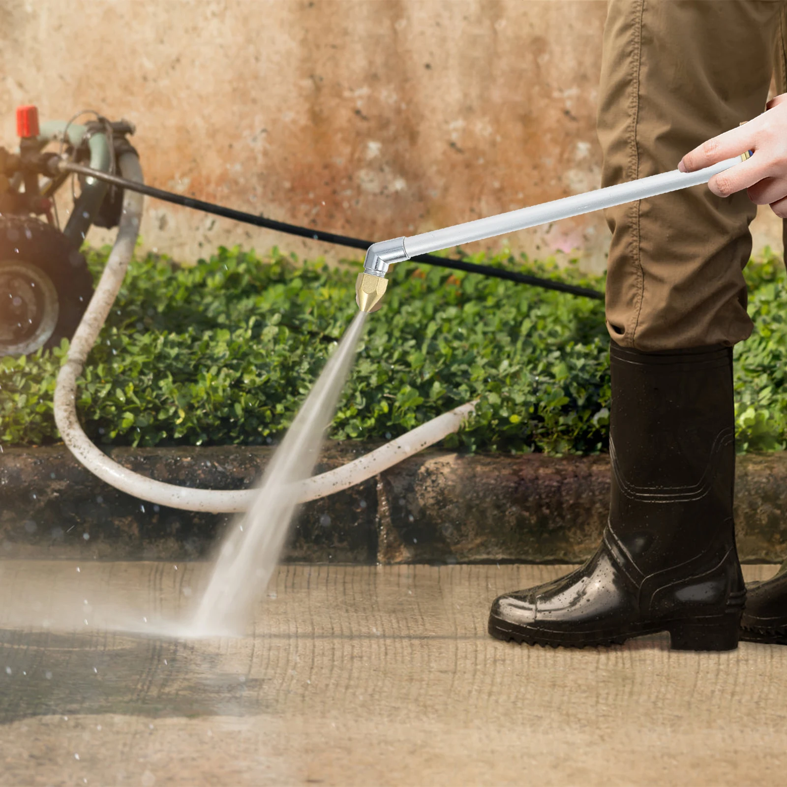 Ergonomic Engine Cleaner High Pressure Pneumatic Tool Air Blow Sprayer Adjustable Nut Car Machinery Oil Grease Cleaner