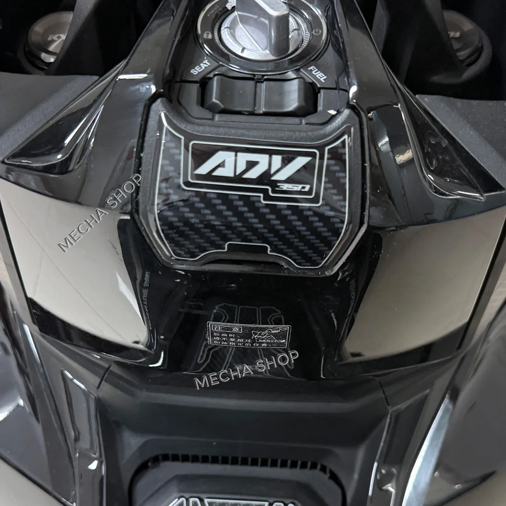 For ADV350 2025- Motorcycle 3D Gel Sticker Ignition Area Protection ADV 350 Accessories