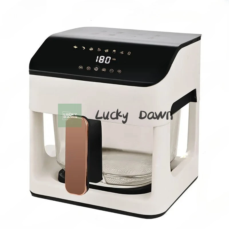 

8.5L Air Fryer Intelligent Temperature Controlled Oven 110V220V Household Transparent Full Glass Pot Automatic Electric Fryer
