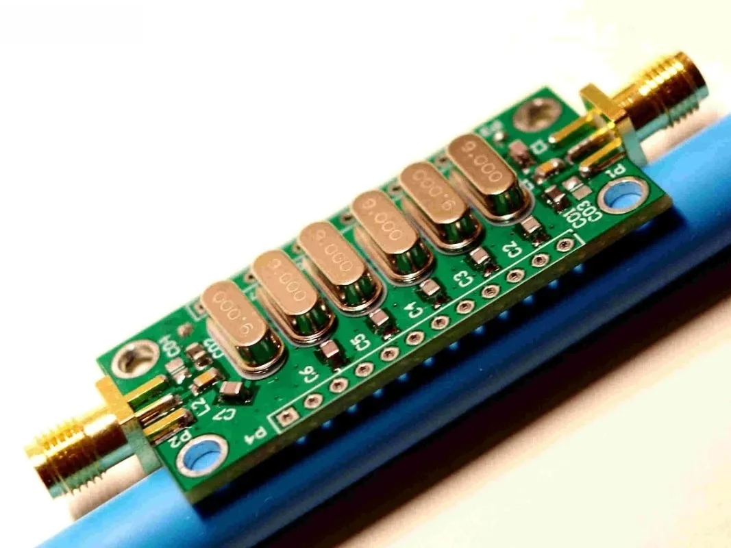 9MHz Narrowband Crystal Filter 600Hz Bandwidth CW Electronic Component