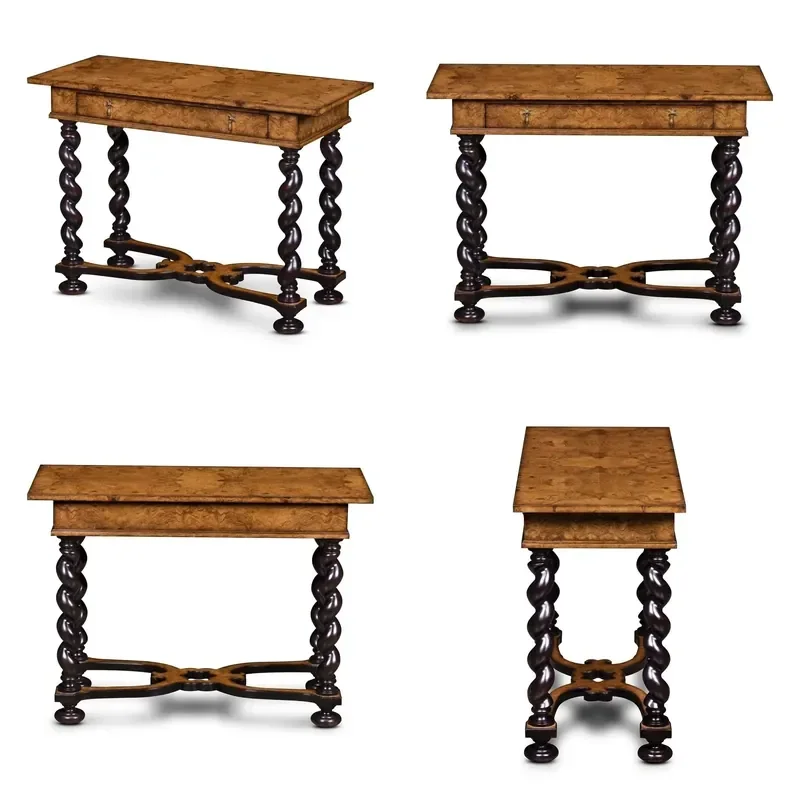 Hot Sale Rustic Retro Storage Side Table Wood Side Table Living Room Balcony Leisure Side Table