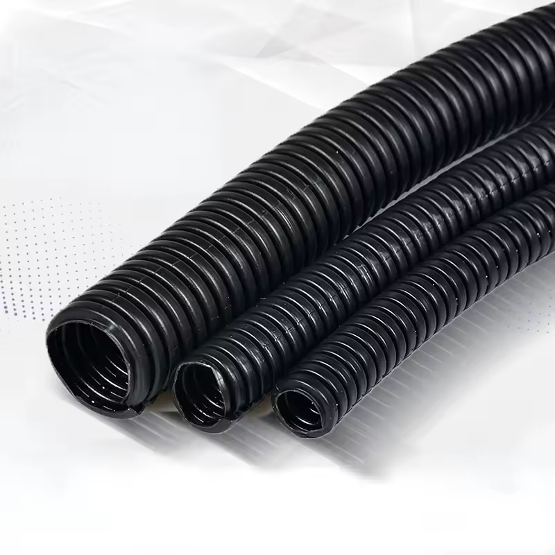 1M 4.5mm-17mm PP corrugated pipe auto corrugated car cable insulation tube harness corrugated housing housing