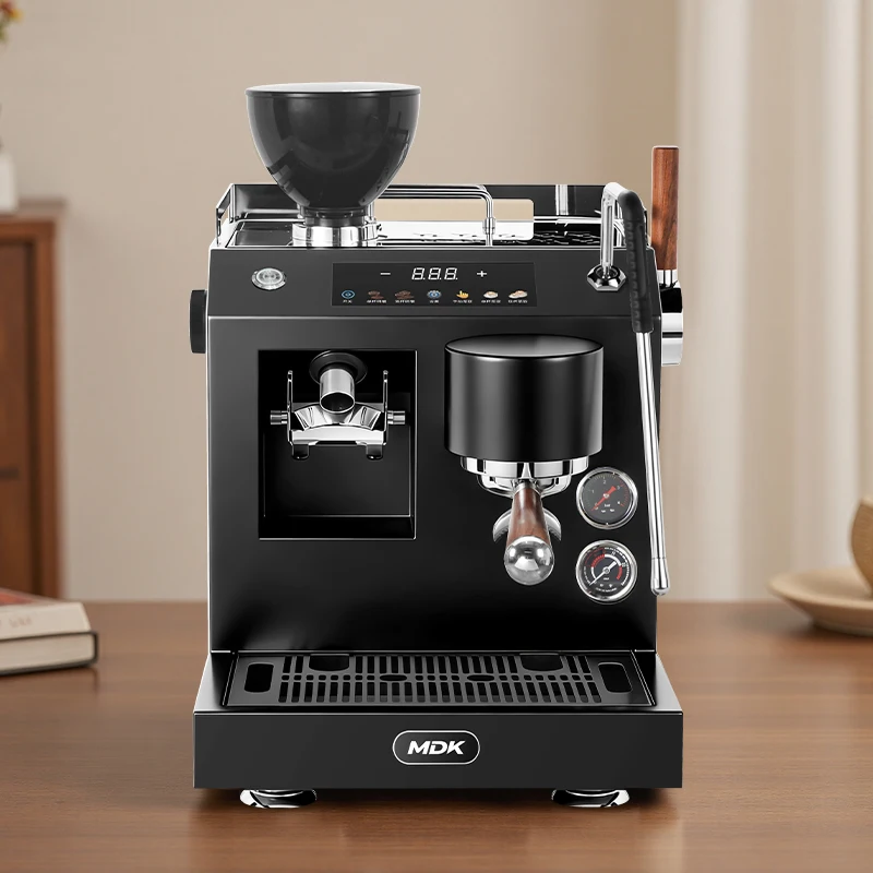-For  MC-18 Electric Semi-Automatic Espresso Coffee Machine Stainless Steel 12 Bars Pressure 70 Cups Capacity Commercial Use*
