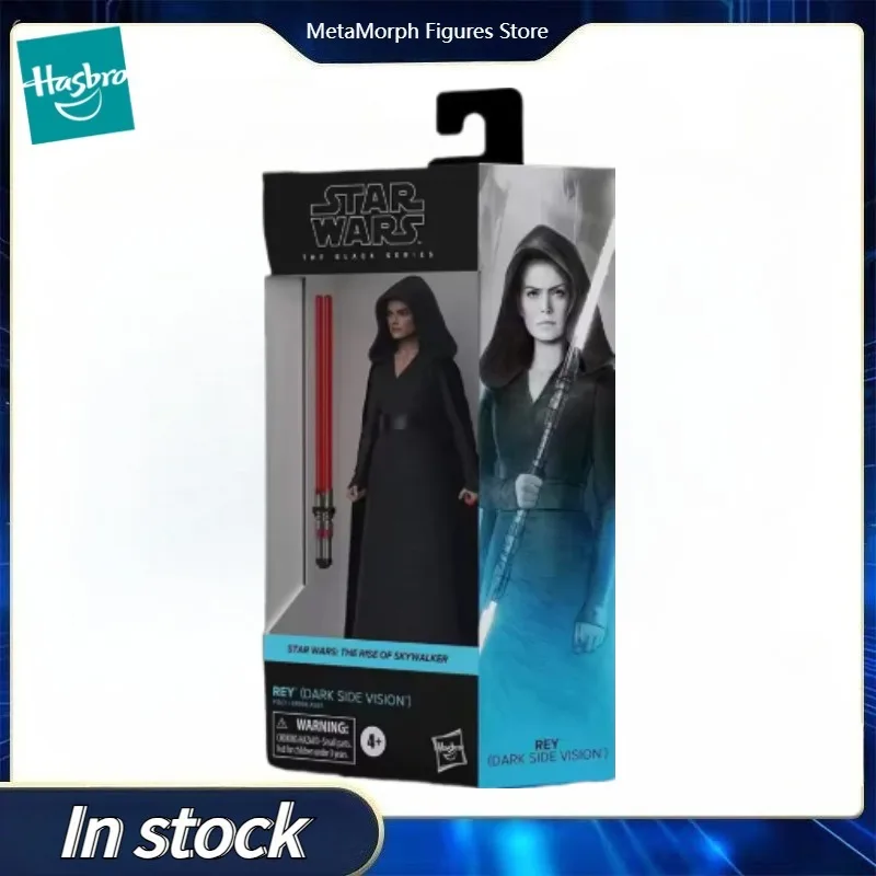 

Original Hasbro Star Wars The Black Series Rey (Dark Side Vision) Anime Figure Toy Collection Model