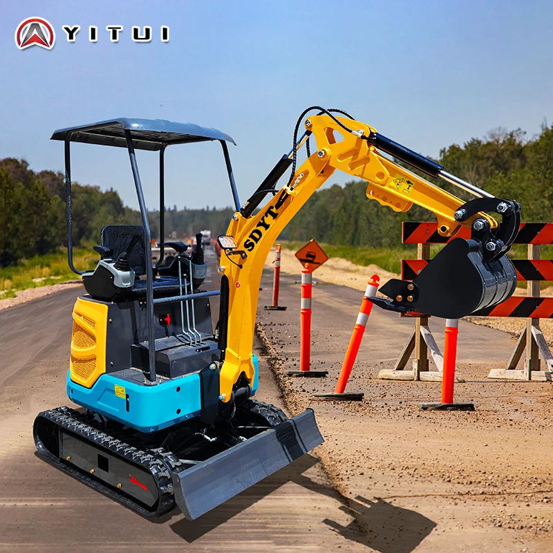 

Mini Excavator 2 Ton Kubota Engine Household Micro Digger Customized Free Shipping Mini Excavator Multifunctional
