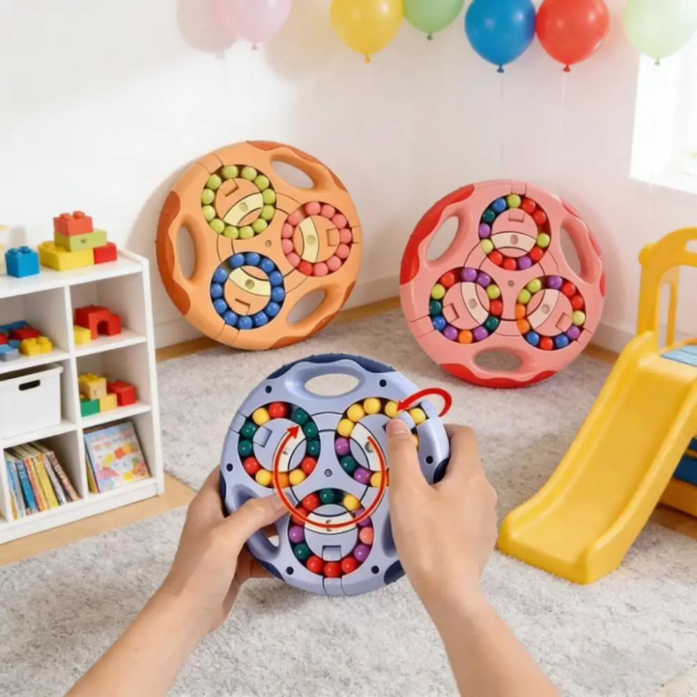 Magic Bean Fidget Spinner Teaser Stress Angst Relief Ballspiel Erwachsene Lernpuzzle Spielzeug Rotierendes Bohnenpad Geschenk für alle