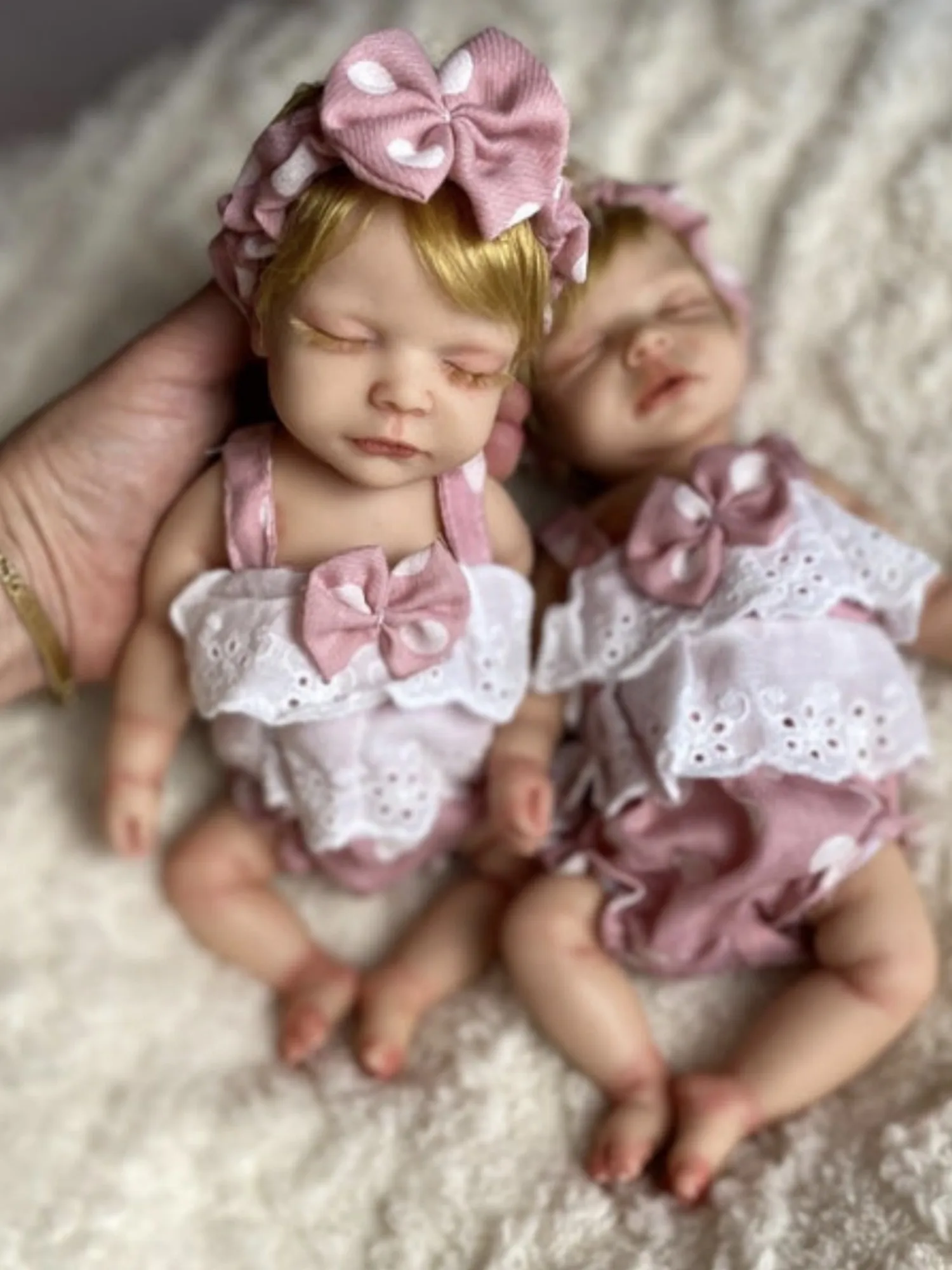 1 PC 10 inch Knuffelige Volledige Effen Zachte Siliconen Reborn Bebe Pop Waterdicht Pasgeboren Baby Meisje Levensechte Geschilderd Realistische pop Speelgoed