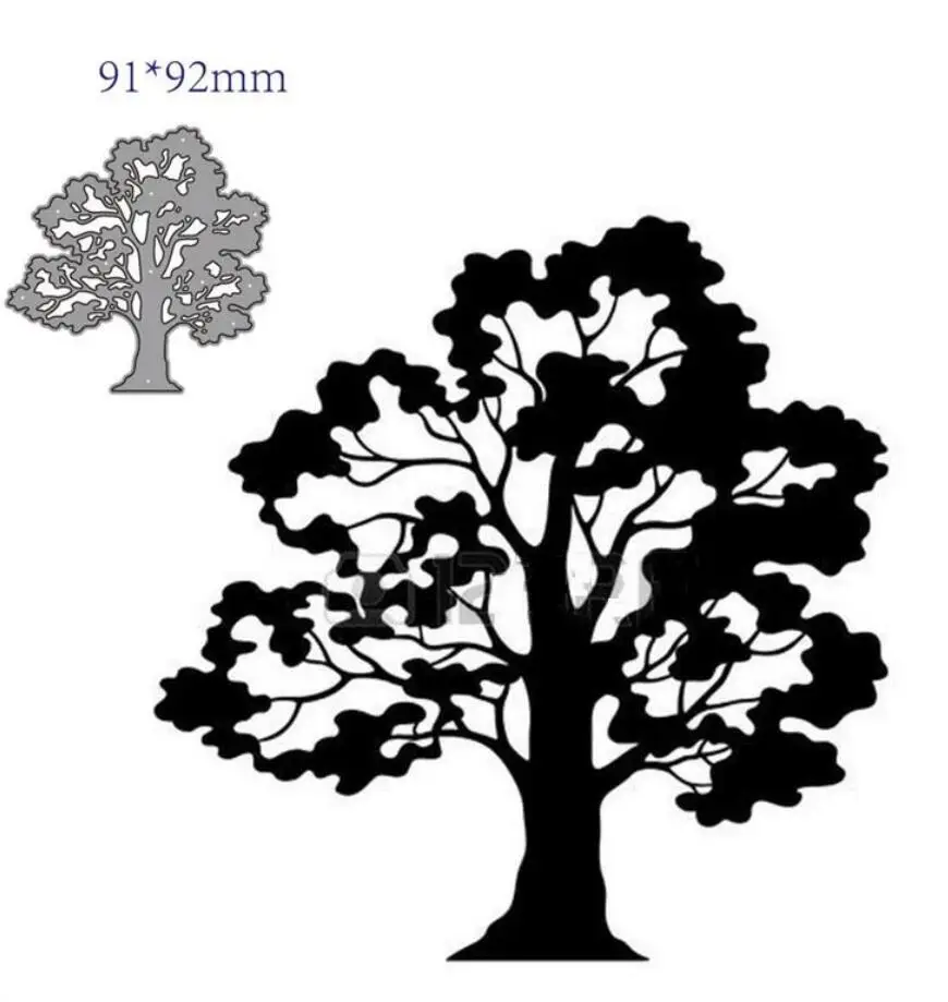 Tree houses Metal Cutting Dies Cut Mold Decoration Scrapbook Paper Craft Knife Mould Blade Punch Embossing Stencils