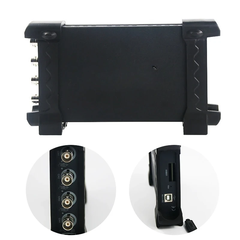 4CH 70MHz 1GSa/s USB Digital Oscilloscope 6074BE Virtual Electronics Repair Testing Diagnostic Tool for Engineers