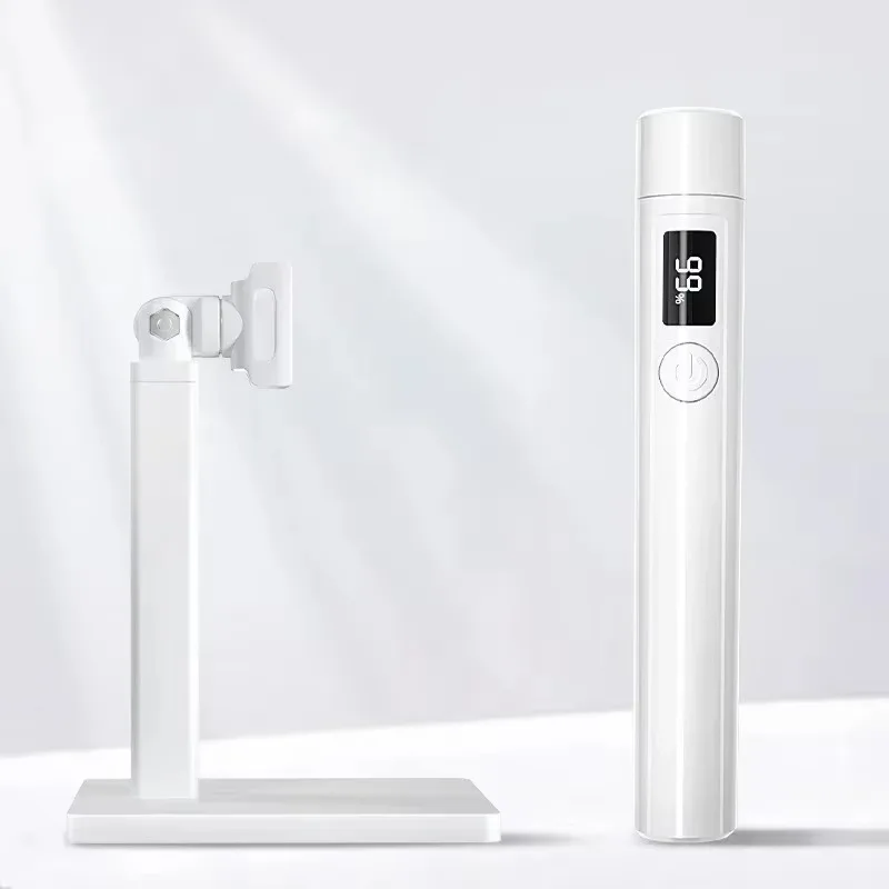 ‌ Oplaadbare UV-nagellamp - snel uithardend mini-LED-licht voor gelnagels met magnetische standaard, thuis- en salongebruik