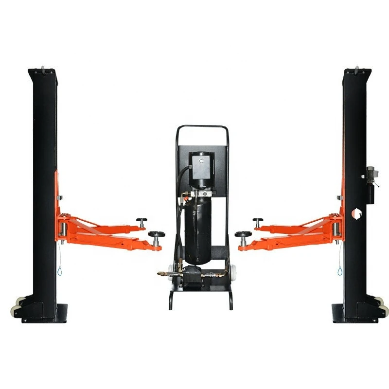 3 ton two post car lift with portable