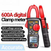 ANENG PN200 Digital Clamp Meter DC/AC 600A Current 4000 Counts Multimeter Ammeter Voltage Tester Car Hz Capacitance NCV Ohm Test