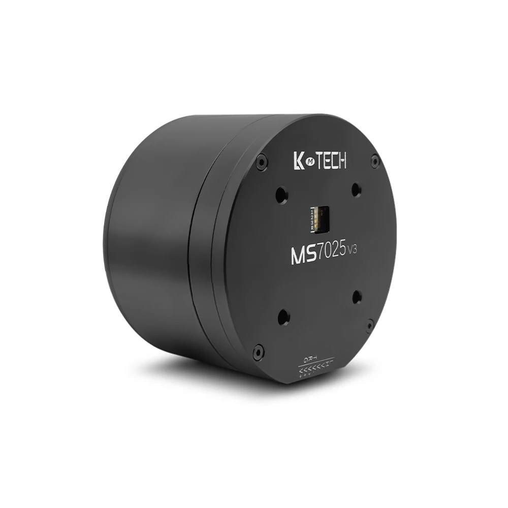MS7025v3(RMD-S-7025)BLDC,External rotor flux-controlled servo motor Low-speed, high-precision, large-torque pan-tilt