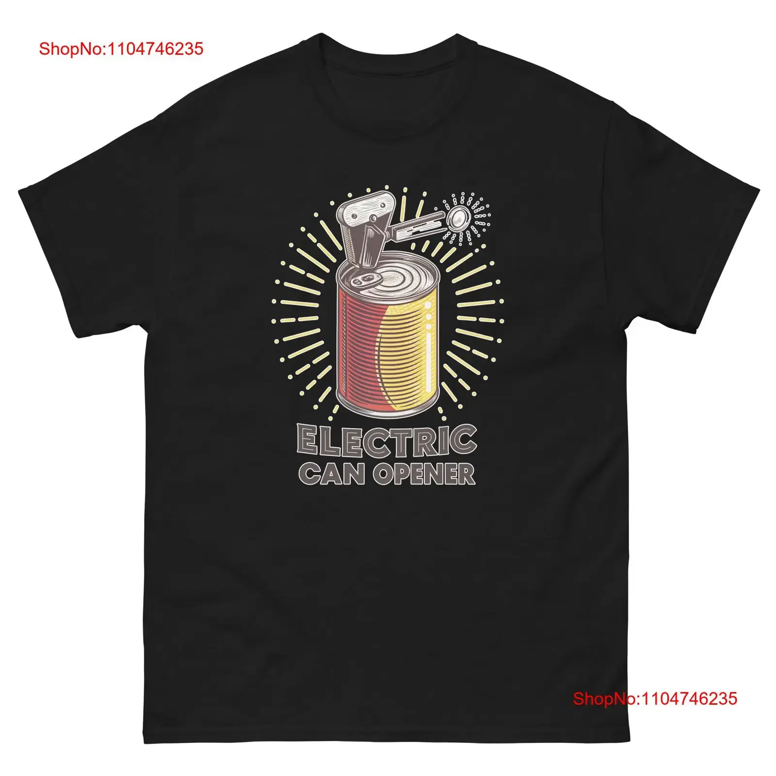 Electric Can Opener Home Appliance Electronics T Shirt vintage Washed Slightly Casual Unisex streetwear Stylish Comfortable
