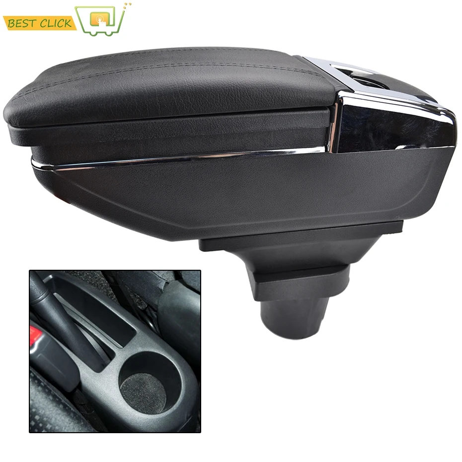 

Armrest Arm Rest Rotatable For Toyota Yaris Vitz Hatchback 2006-2011 Centre Console Storage Box 2007 2008 2009 2010