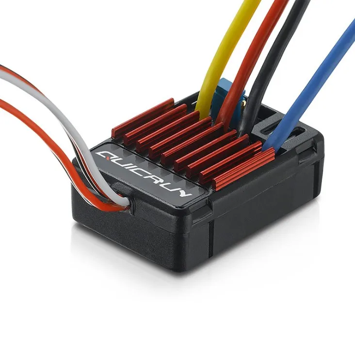 Hobbywing QuicRun 1625 Brushed ESC High reliability and durability Automatic throttle stroke calibration