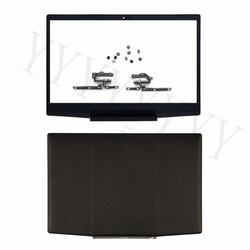 Y Y  Y  New LCD Back Cover + Hinges + 10 Screws For Dell G3 15 3590 0747KP Blue Logo US