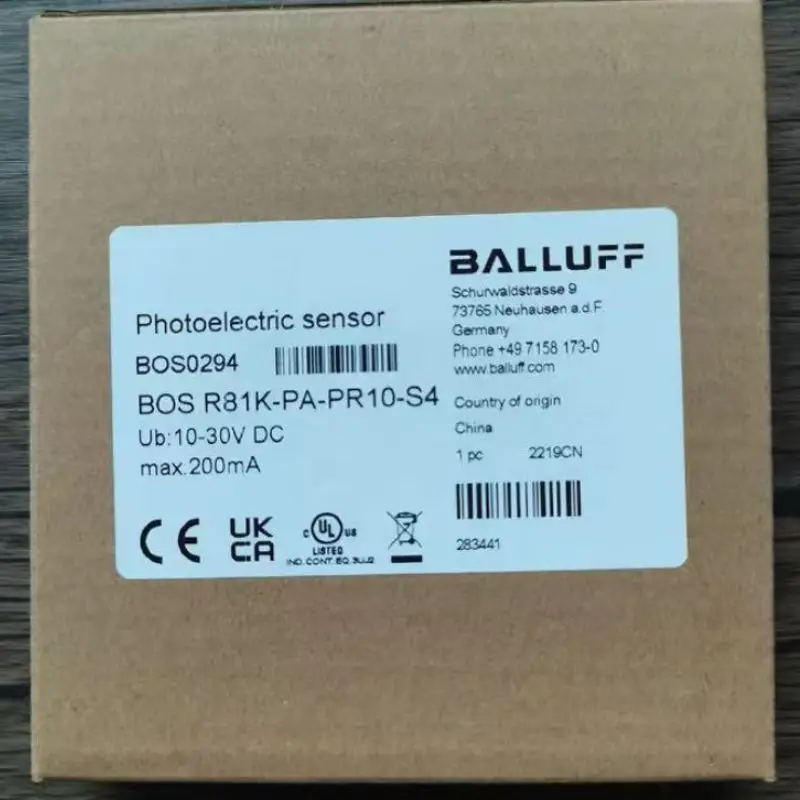 

New BOS0294 BOS R81K-PA-PR10-S4 sensor quickly shipped