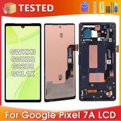 6.1''For Google Pixel 7A For AMOLED Google Pixel 7A GWKK3 GHL1X G0DZQ LCD Display Touch Screen Digitizer Assembly Replacement