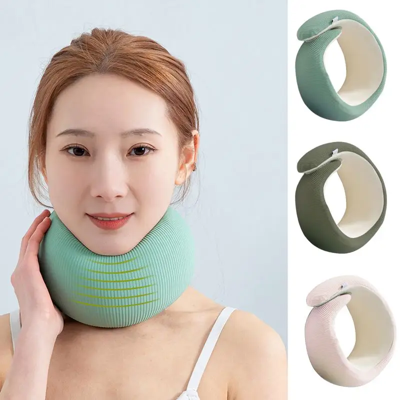 

Neck Pillow For Traveling U Shaped Foam Portable Headrest Travel Neck Pillow U-Shaped Pillow Soft Airplane Neck Pillow for Home