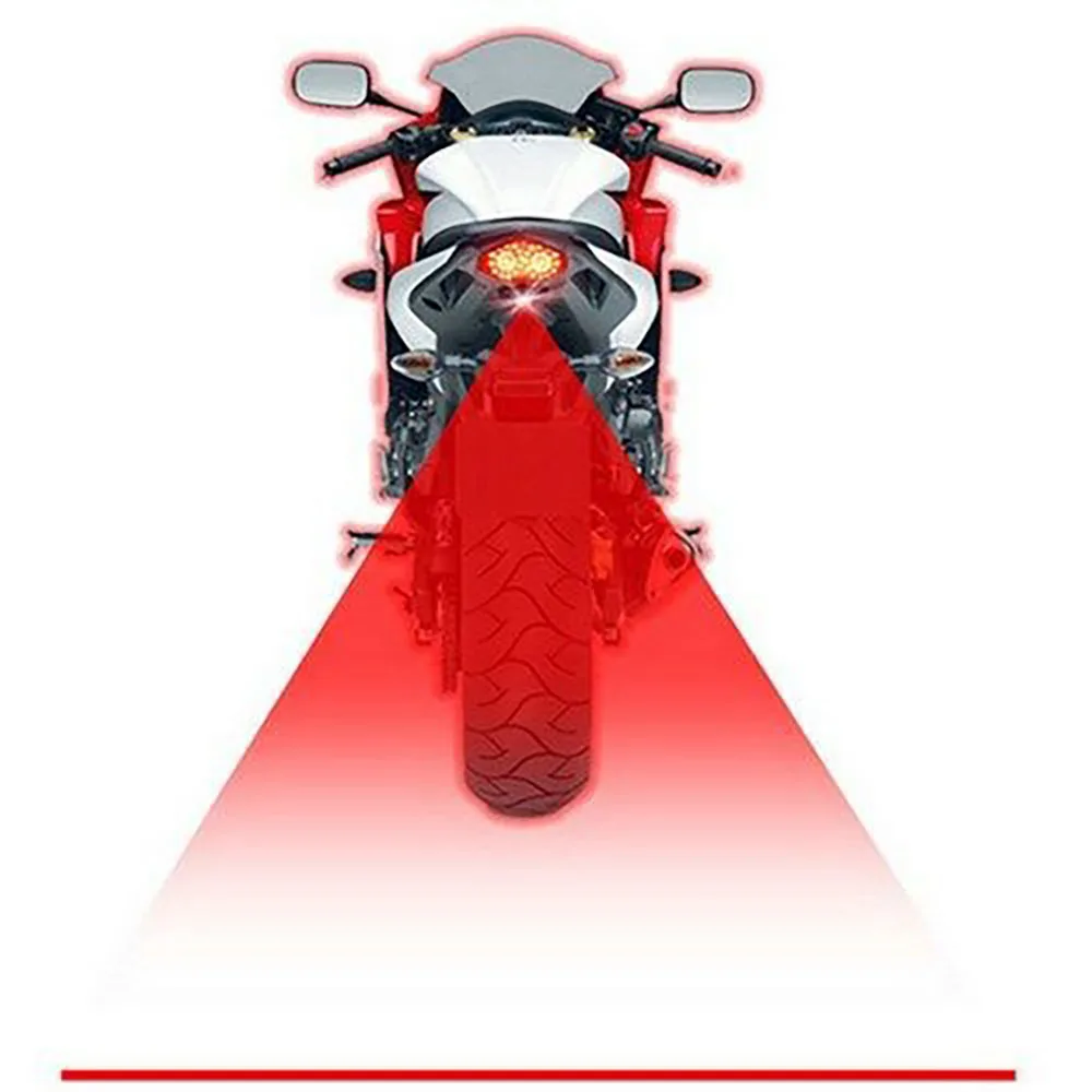 Carro vermelho luz indicadora luz traseira led indicador de laser lâmpada de sinal da motocicleta neon indicador vermelho aviso do carro lâmpada de