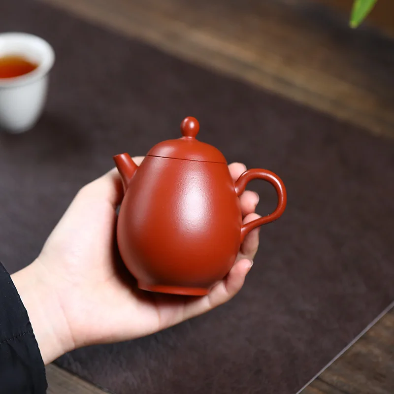 

150ml Tradition Yixing Purple Clay Teapot Raw Ore Zhu Mud Mud Kettle Chinese Handmade Tea Pot Household Zisha Tea Set Teaware