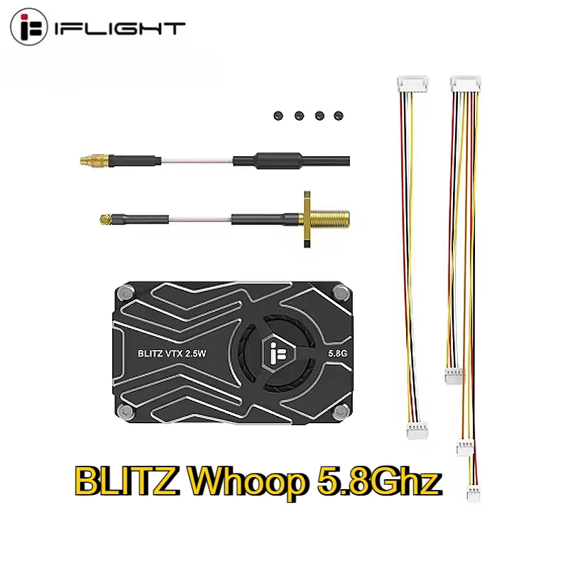 IFlight BLITZ Whoop 5.8Ghz 40CH 2.5W 2-8S VTX Built-in Microphone MMCX Interface IRC Tramp For FPV Drone