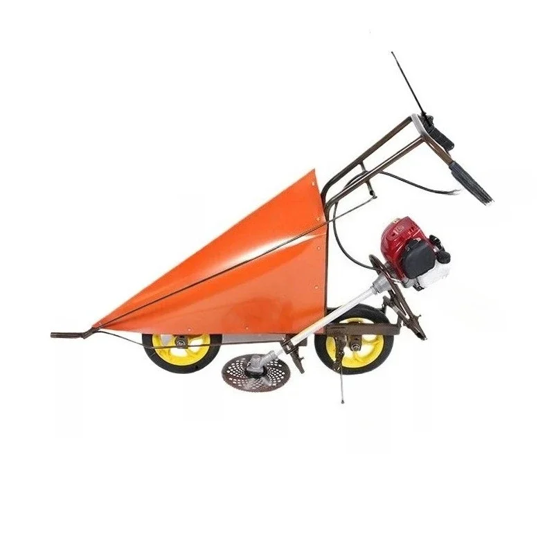Multifunctional small harvesting and cutting machine,  single-type straw cutting machine