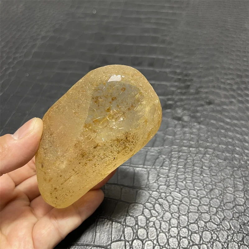 310g Clear Lemurian Seed Quartz Natural Point Cluster Crystal Rough Healing