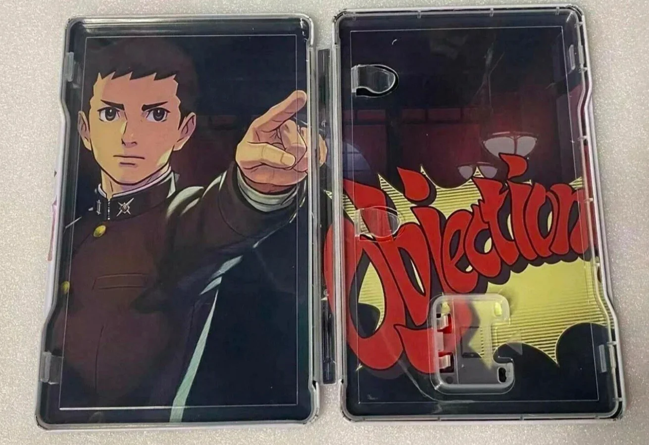 The Great Ace Attorney Chronicles Custom made G2 Steelbook Case For NS (No Game)