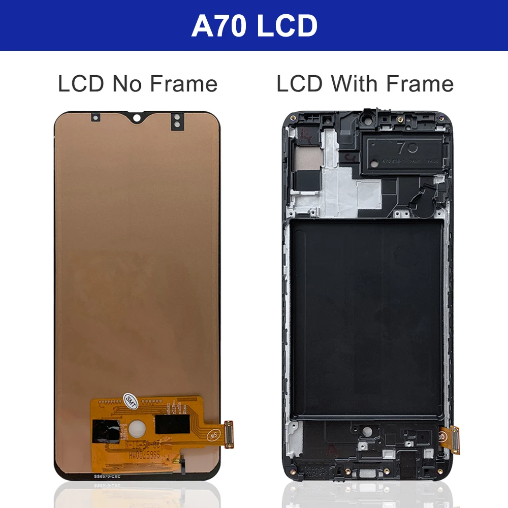 For SAMSUNG GALAXY A10 A105 A20 A205 A20S A207 A30 A305 A30S A307 A50 A505 A70 A705F LCD Display Touch Screen Digitizer Assembly