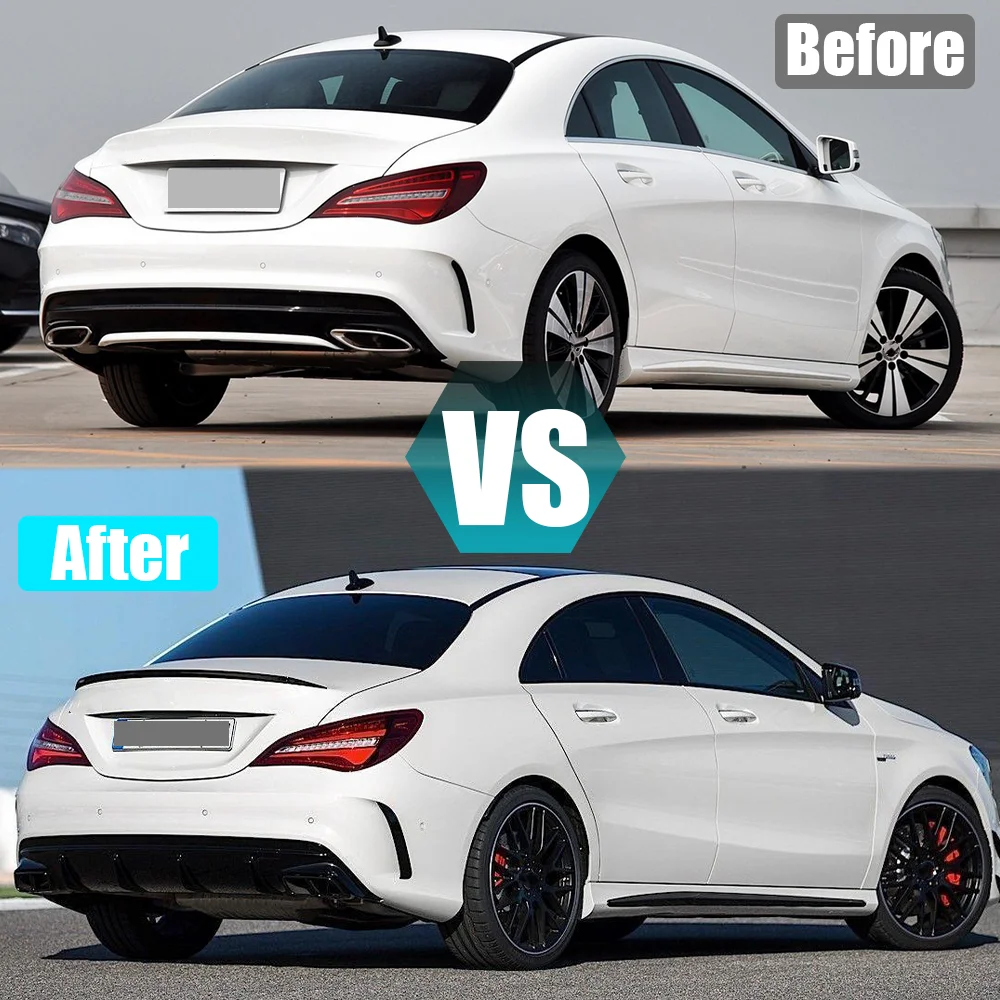 Heckflügel spoiler für Mercedes Benz Cla Klasse C117 C118 Cla200 Cla260 Cla45 AMG 2012-2016 Auto Heckflügel spoiler Außen teile